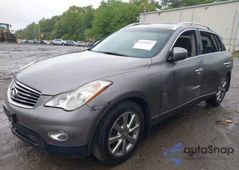 2008 Infiniti Ex35 Journey z USA, uszkodzony, nr VIN JNKAJ09F28M357952